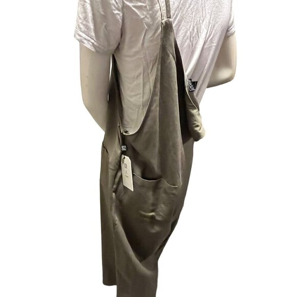 Green linen bib overalls by Clara sun woo - Picture 12 of 12